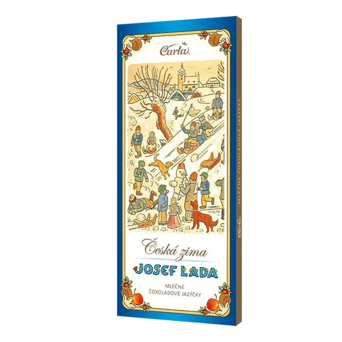 Carla Čokoládové jazýčky České Vánoce - Josef Lada 50 g